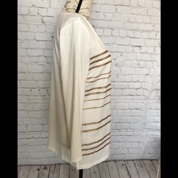 🆕 Liz Claiborne Striped Tunic - Picture 3 of 4